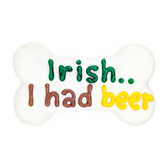 Irish I Had Beer 6 Inch Bone | St. Paddy's Day