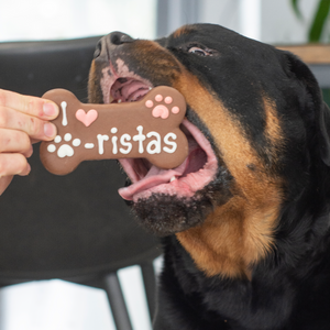 I Love Paw-ristas 6 Inch Bone | Café