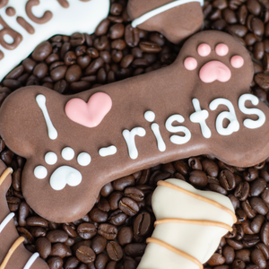 I Love Paw-ristas 6 Inch Bone | Café