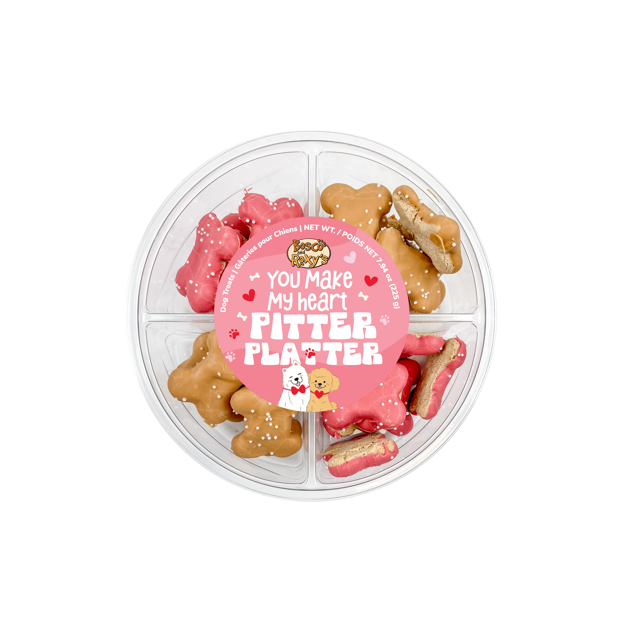 Prepackaged Sprinkled Small Bones Small Plater | Valentine's Day