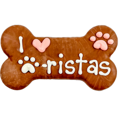 I Love Paw-ristas 6 Inch Bone | Café