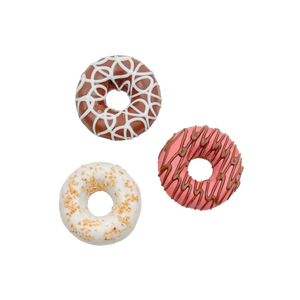 3D Medium Vanilla Donuts | Woof it Down