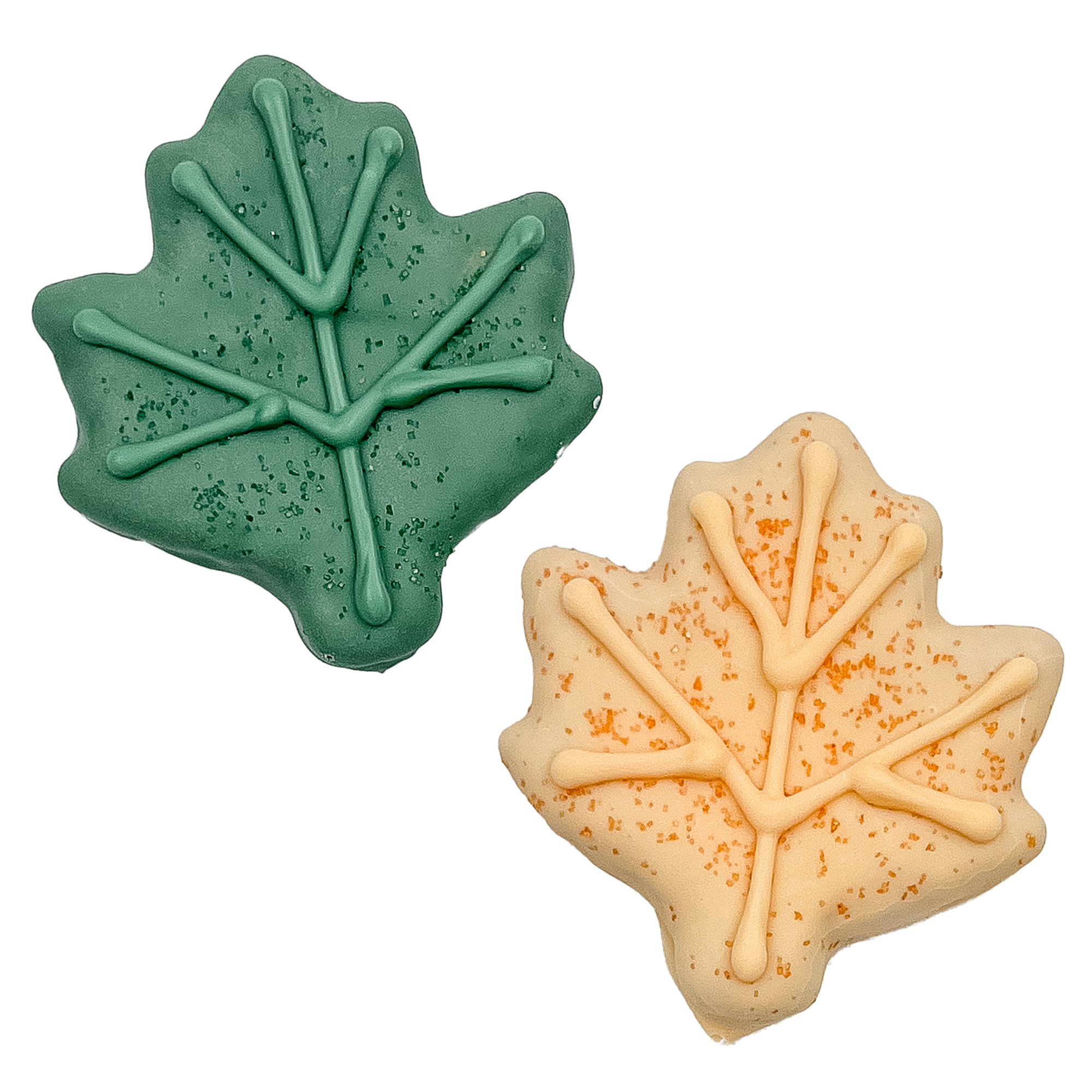 fall leaves cookies for dogs