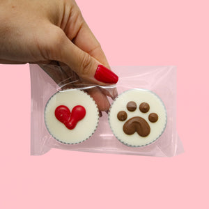 Prepackaged Treat Cups 2pk PDQ | Valentine's Day