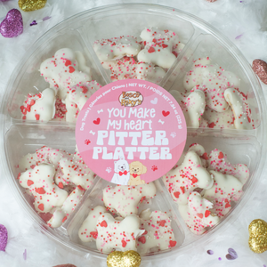 Prepackaged Sprinkled Bones Small Bones LARGE Platter | Valentine's Day