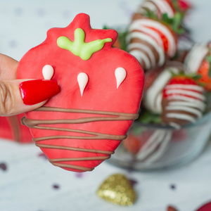 Carob Strawberry | Valentine's Day