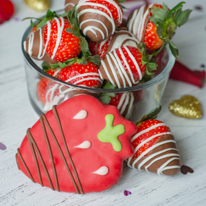 Carob Strawberry | Valentine's Day