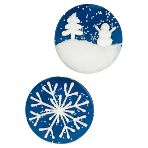 Snowy Circles | Winter Wonderland