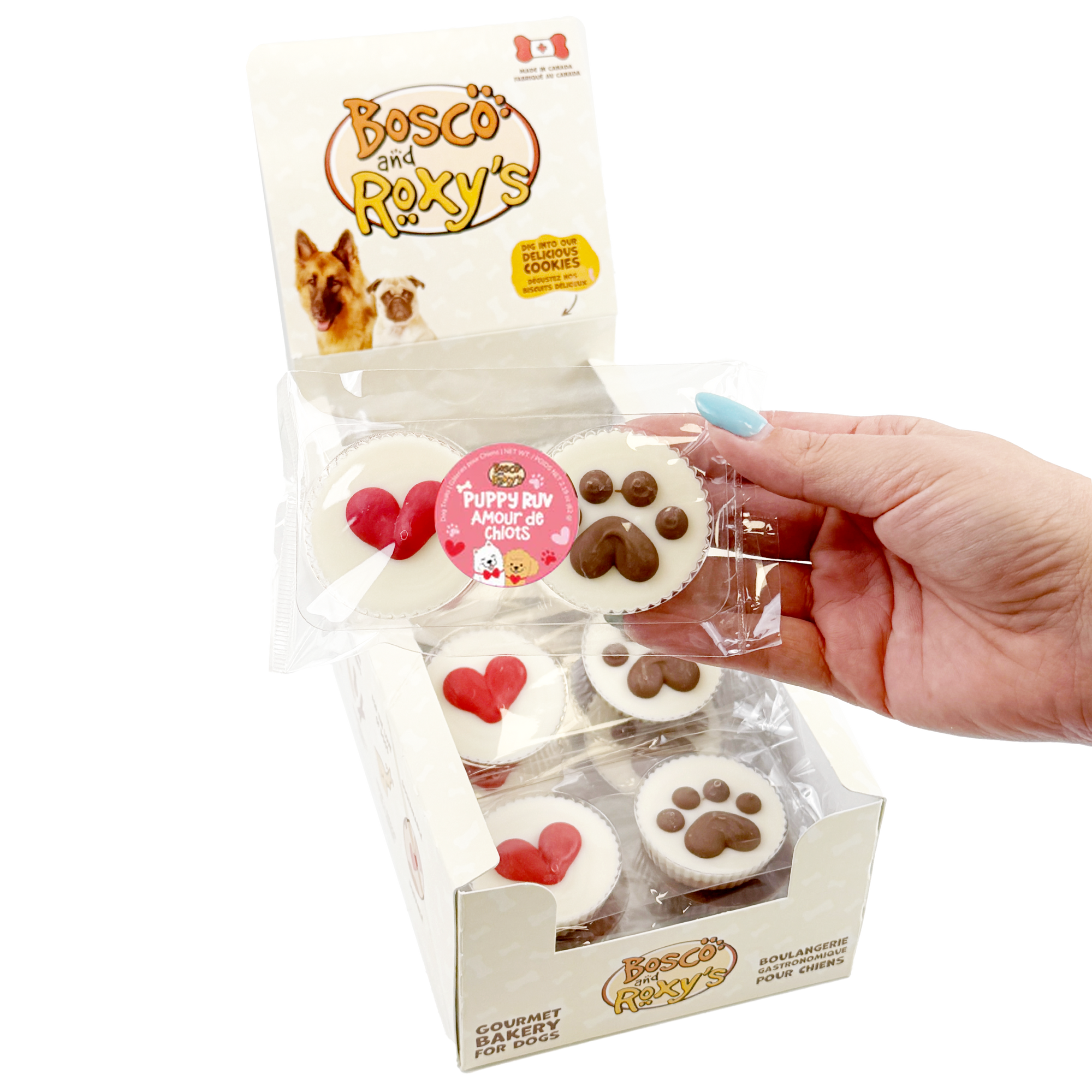 Prepackaged Treat Cups 2pk PDQ | Valentine's Day